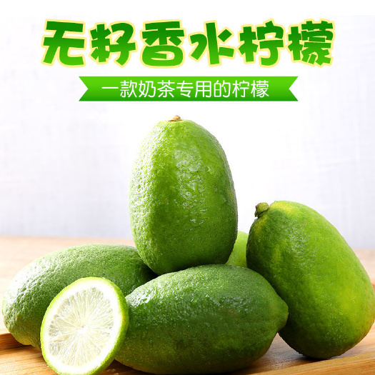 海口无籽香水青柠檬新鲜当季水果无籽青柠奶茶店专用