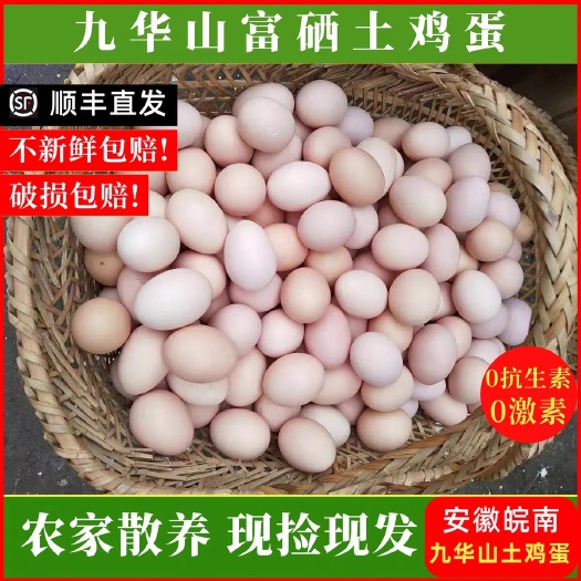 休宁县【福利】当季新鲜鸡蛋九华山深山农家散养土鸡蛋