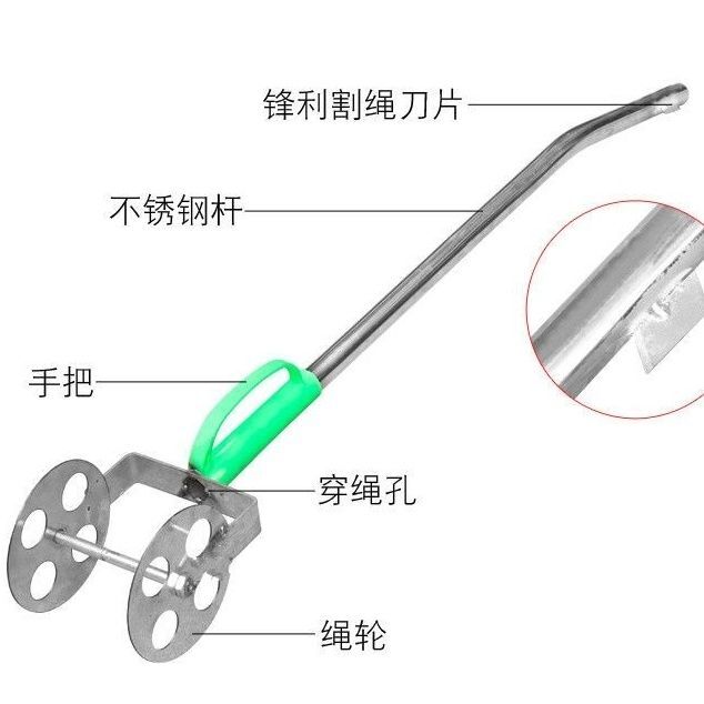 捆玉米秸秆打捆农用工具苞米杆收紧器小型家用打捆机捆草