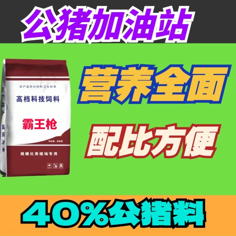 公猪饲料兽用快速补充能量人工授精猪用浓缩料专用杜洛克长白大白