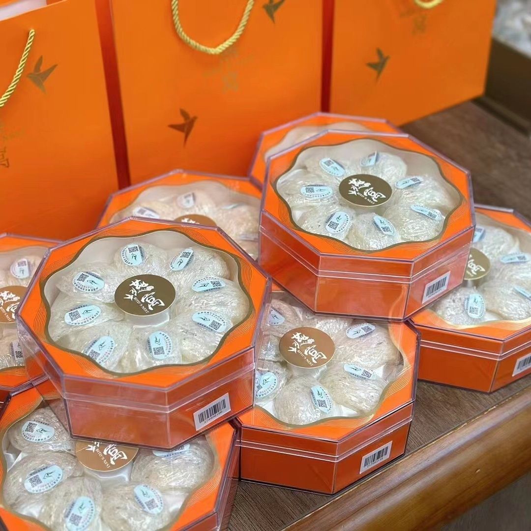 印尼溯源码燕窝 干盏密盏金丝燕 燕盏正品滋补马来西亚