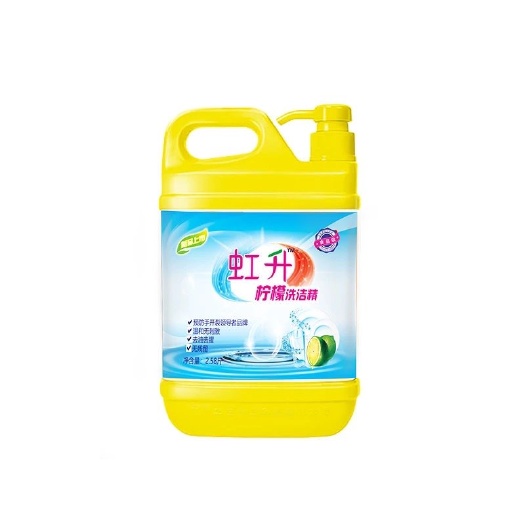 织金县虹升洗洁精1.29kg（2.58斤）柠檬洗洁精去油去污不伤手