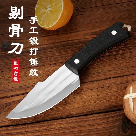 东莞市【极速发货】蒙古手把肉小刀手工锻打烧烤割肉刀羊排多功能水果刀