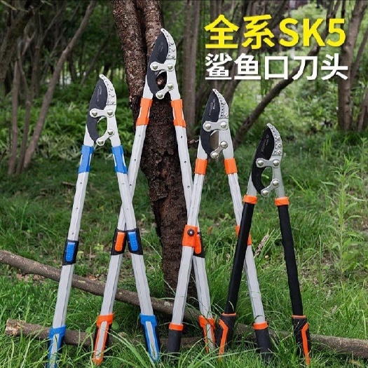 连平县园林剪刀德国剪刀修枝剪树果树省力强力高枝剪大刀长柄