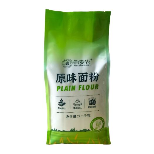 明水县黑龙江俏麦农原味面粉包邮费