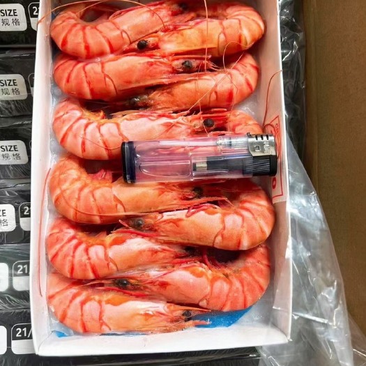 上海熟冻黑虎虾
