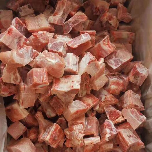 排骨粒 多肉排骨粒 无水纯干 可定制尺寸每天加工