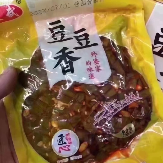 重庆市豆豆香，香辣豇豆，新品上架，一件40袋，全国一件代发