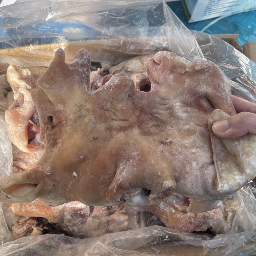 中牟县全熟羊头肉，舌头耳朵都在，精修无淋巴