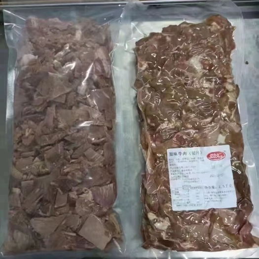 熟牛肉片，全熟原味牛肉片，切片均匀，简单方便，适合各种用途。