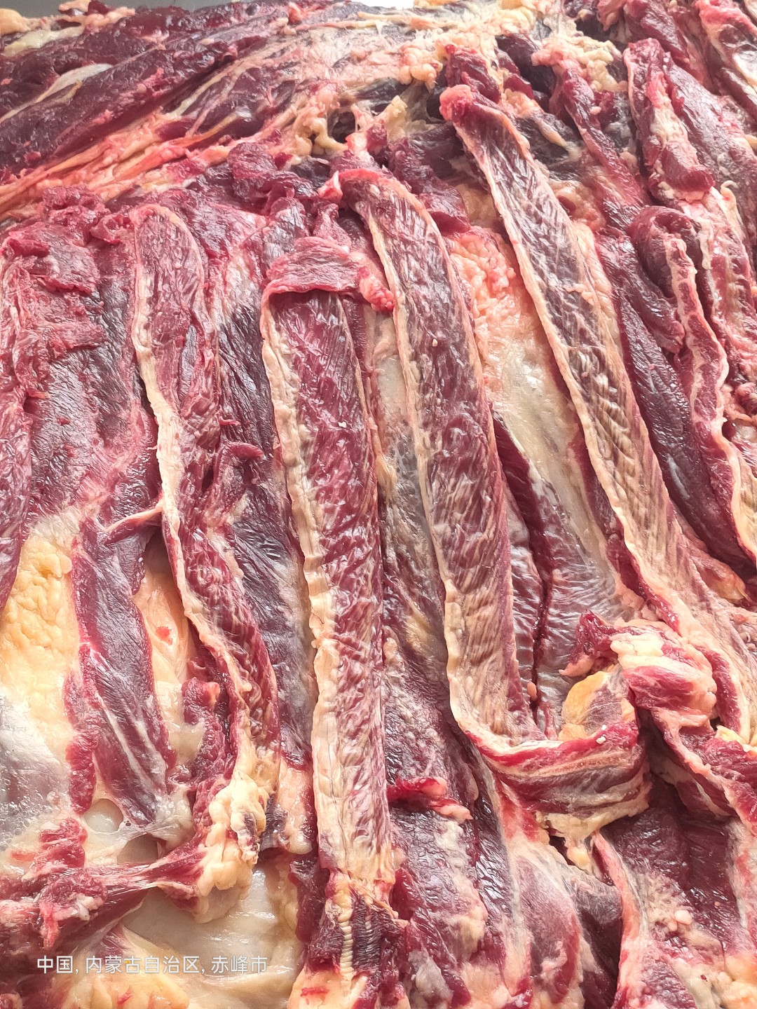 散养黄牛肉新鲜现杀去骨草地牛黄膘牛肉