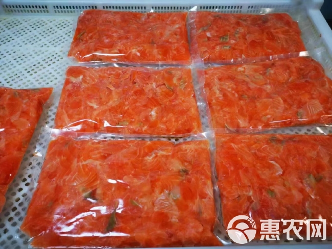 烟熏西餐三文鱼碎肉(每包500克)沙拉寿司配料去刺去皮