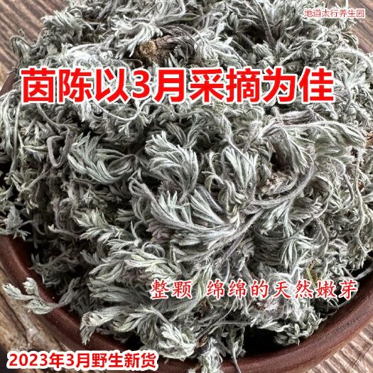 【包邮】中药材茵陈绵茵陈茵陈蒿草中草药茵陈茶新货三月茵陈