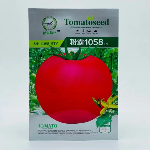 宿迁西红柿种子粉霸1058番茄种子 超越粉王 红盾209番茄种子