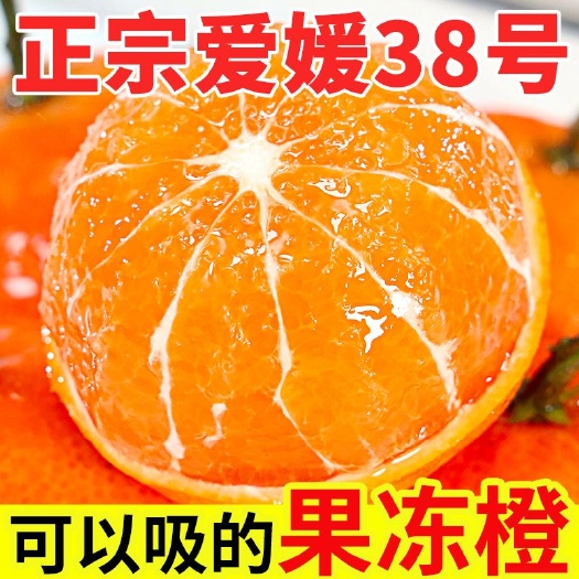 商河县5斤四川爱媛38号果冻橙子应季新鲜孕妇水果甜柑橘桔子可手剥薄
