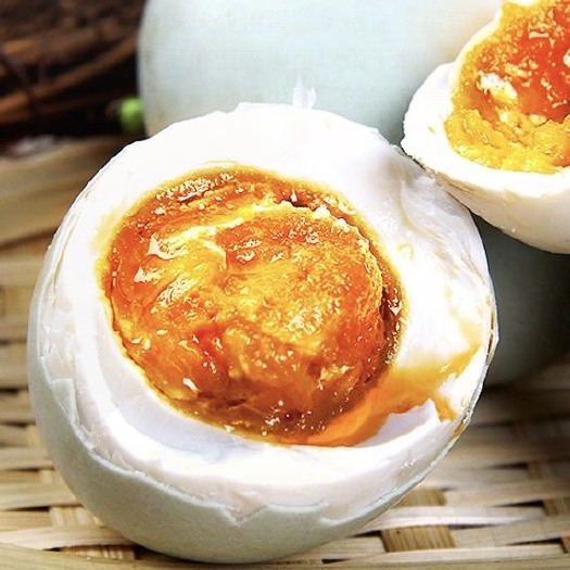 桓台县马踏湖特产金丝咸鸭蛋