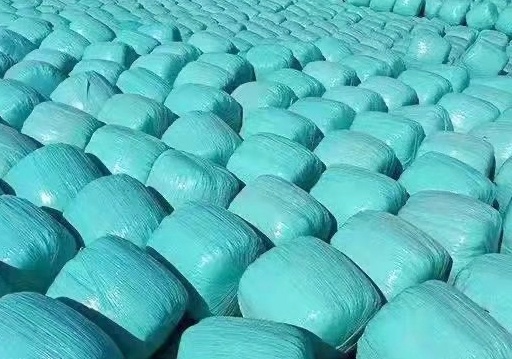 河池牧草，密实打包厌氧发酵