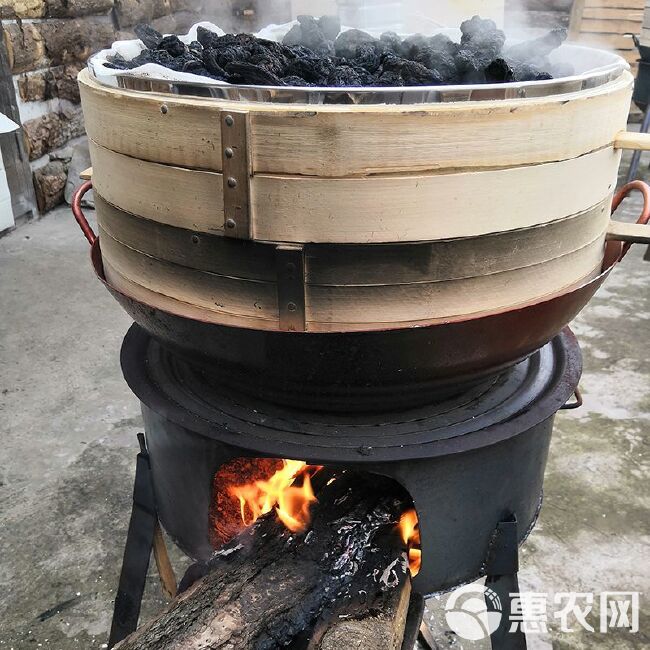 九蒸九晒黄精产地直销泡茶煮汤即食