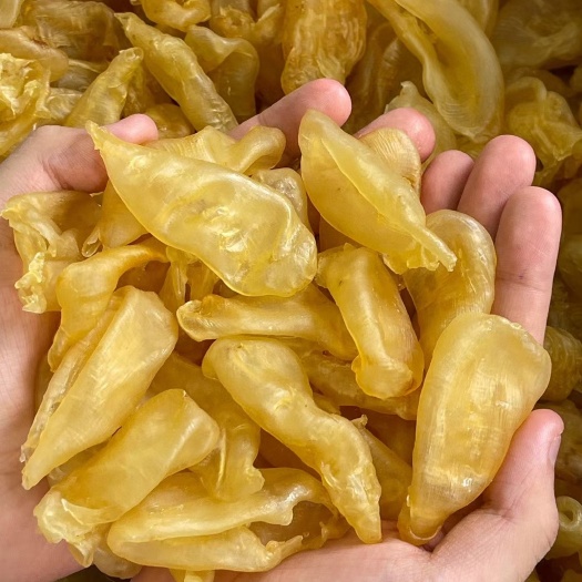 广州火爆款，珍珠胶鱼胶足干金黄色，O腥味好泡发，现货支持一件代发
