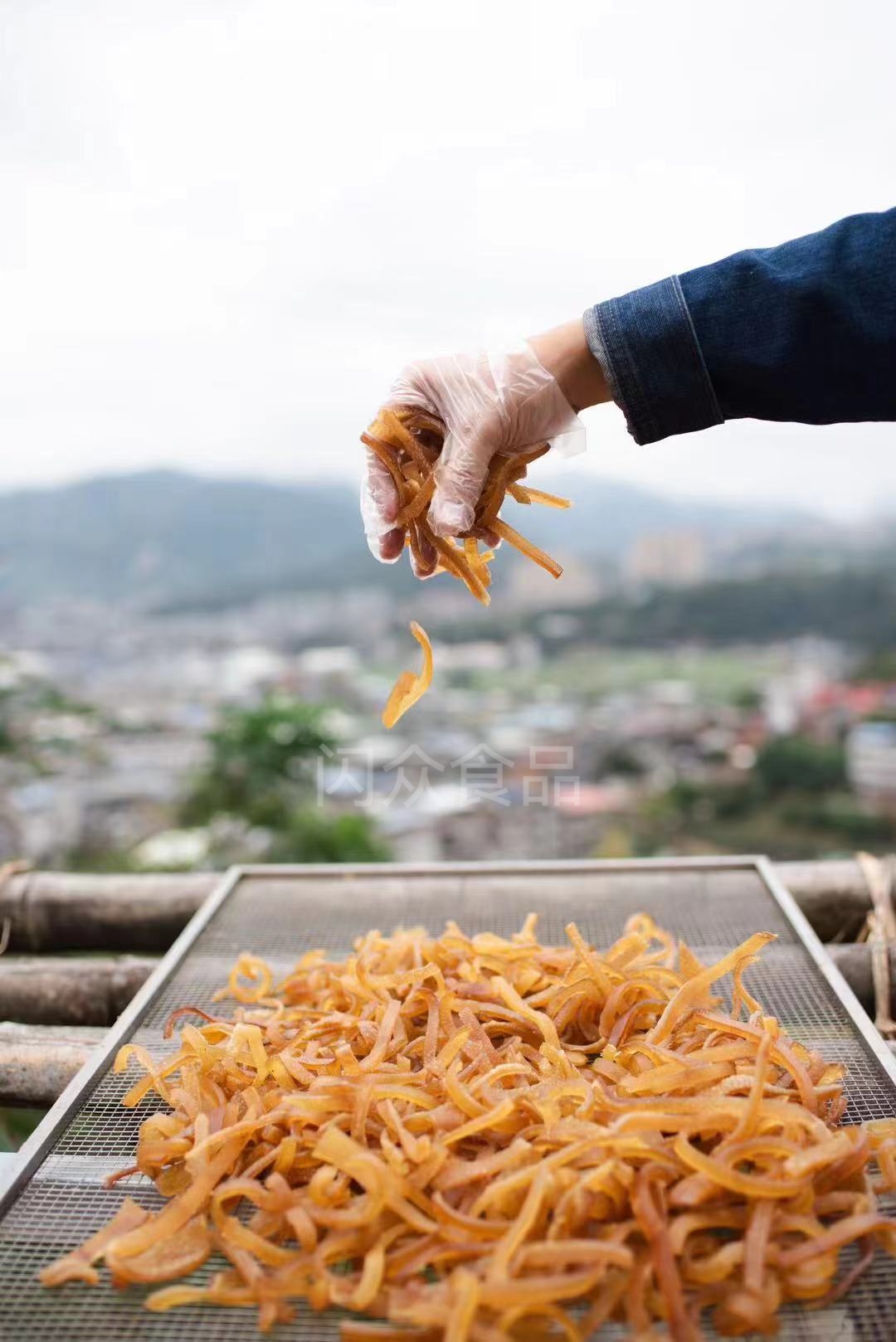 猪皮烘干去油烧毛干货批发