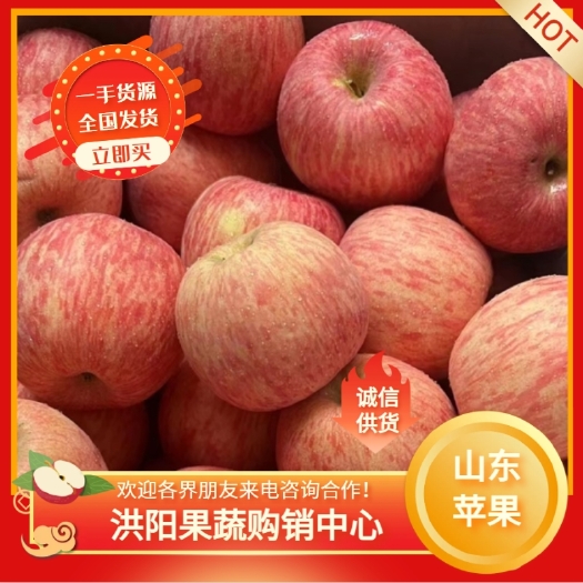 山东沂蒙山区红富士产地常年批发优质苹果全国发货