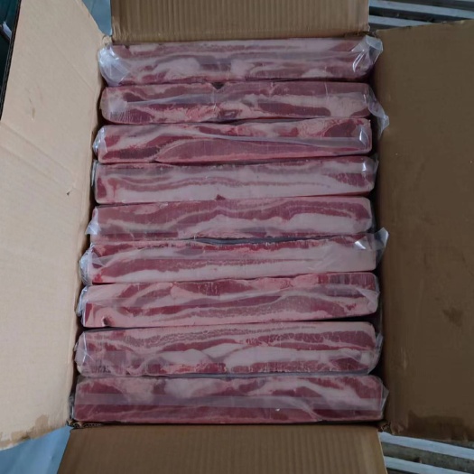 猪五花肉板,纯干不调理,品质保证,火锅,烤肉店,均可使用