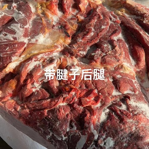 宁津县袋装蒙古马后腿肉，活马吊宰，精修去油，纯干货，一手货源