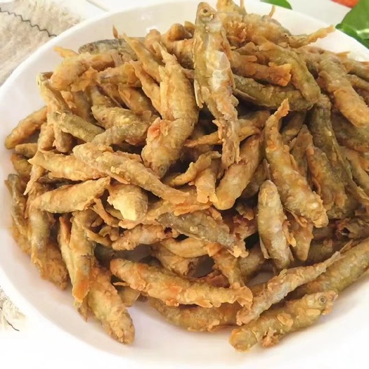 成都油炸白条鱼，