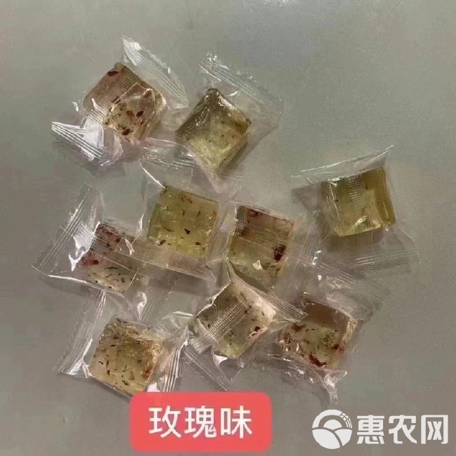 休闲零食展会地摊电商桂林特产桂花糕百香果味玫瑰味桂花糕无花果