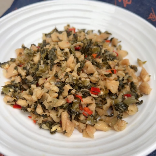 华容县茶油萝卜酸菜下饭菜餐饮酒店特色食材原料湖南特产酱菜湘菜插菜外