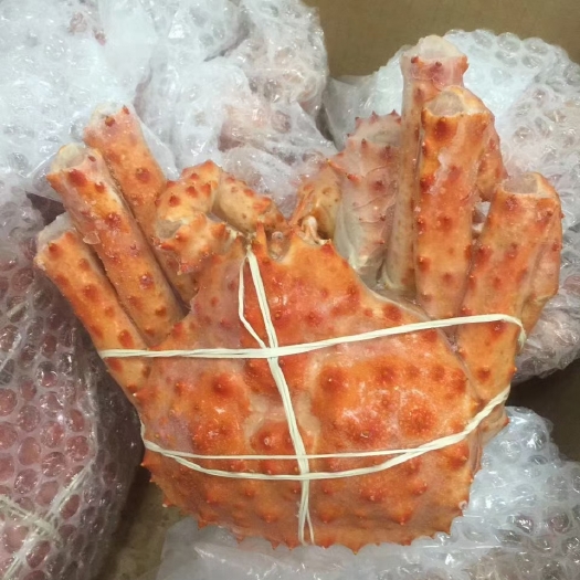 俄罗斯原装熟冻帝王蟹，品质口感堪比活蟹，
