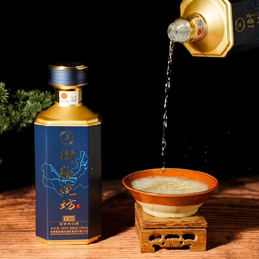 贵阳贵州镇新品 白酒 高粮酒（v30）