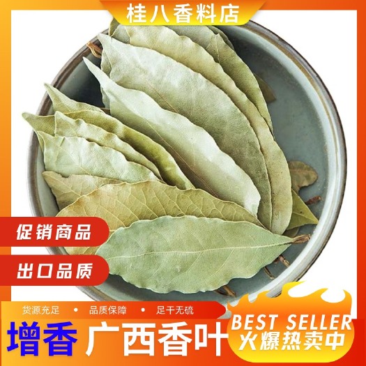 【一斤起发】无硫格鲁吉亚产地直供足干特绿天然香叶调味香料