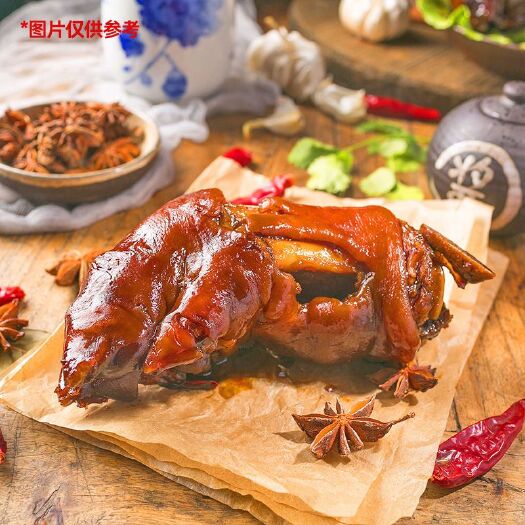 太康县卤味猪蹄500g熟食真空包装 可定制高品质猪脚下酒菜批发价