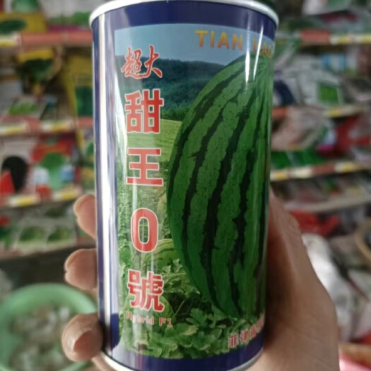 东莞市甜王西瓜种子超大甜王0号四季水果种子皮薄不裂瓜红心甜原装