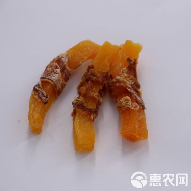 出口标准宠物零食狗粮地瓜干规格条