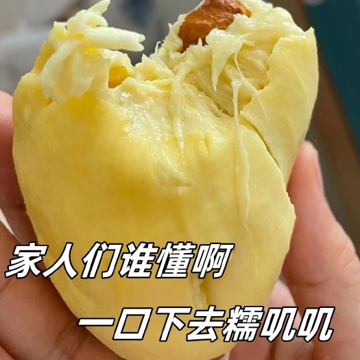 昆明泰国金枕榴莲A级3斤以上保4房