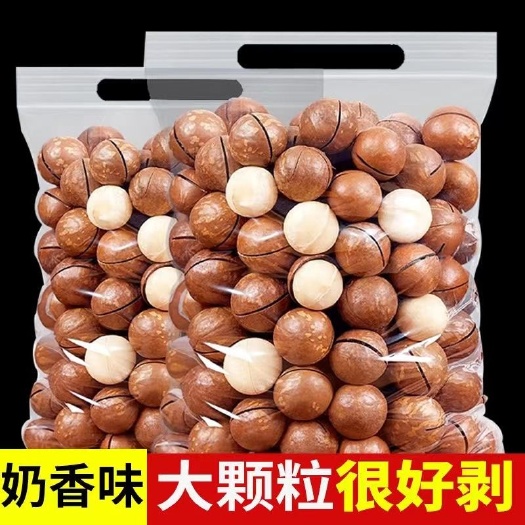 平阳县大颗粒坚果休闲零食袋装罐装批发夏威夷果奶油味孕妈儿童坚果