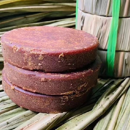 昆明云南叶子红糖纯甘蔗熬制500克一个