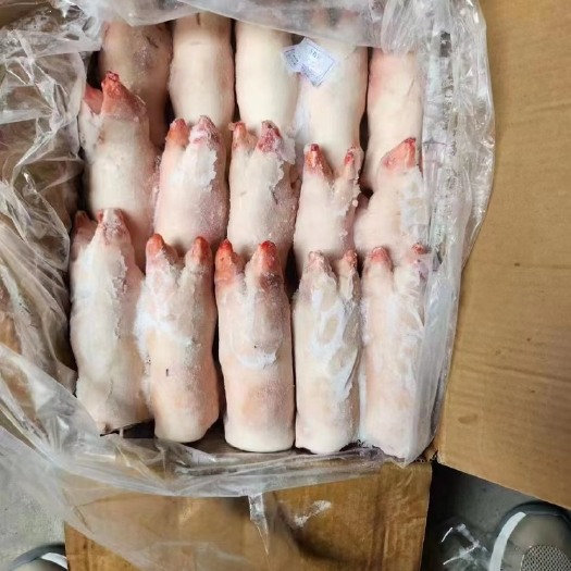 各种规格猪蹄新鲜猪蹄带筋前蹄现杀鲜猪蹄猪蹄块烤猪蹄饭店食材