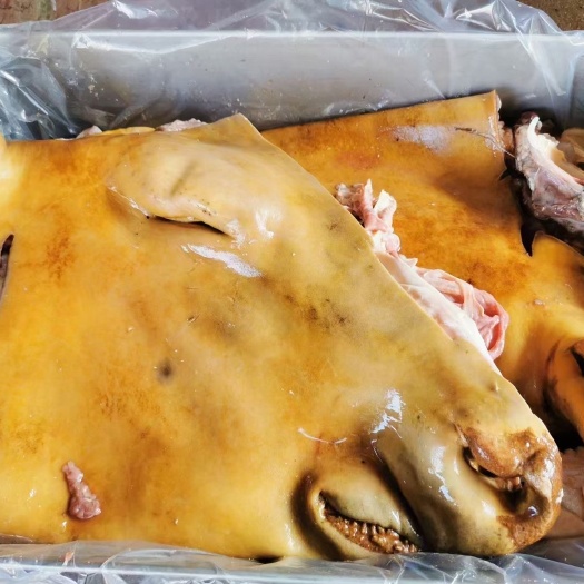 阳信县火烧毛新鲜去骨牛头肉