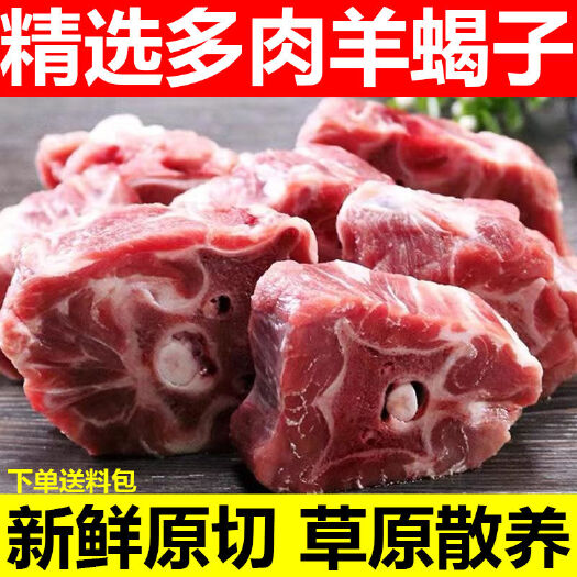 聊城羊蝎子内蒙古多肉新鲜脖骨羊脊骨骨头火锅羊肉食材整箱散养批发