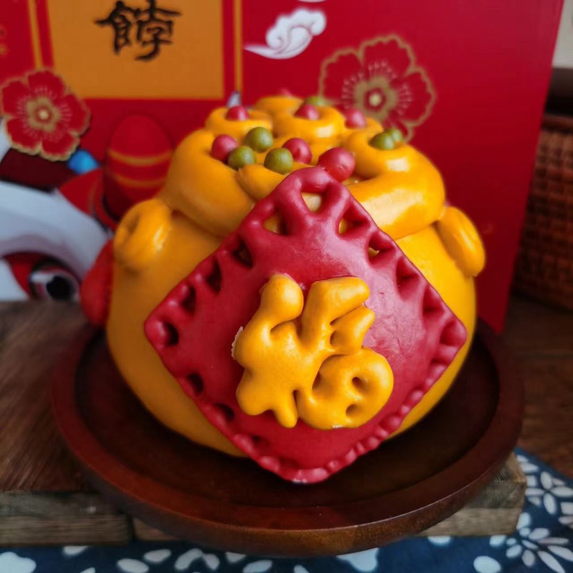 龙年好运花饽饽礼盒(1720g)胶东花饽饽过年年货特产面食花