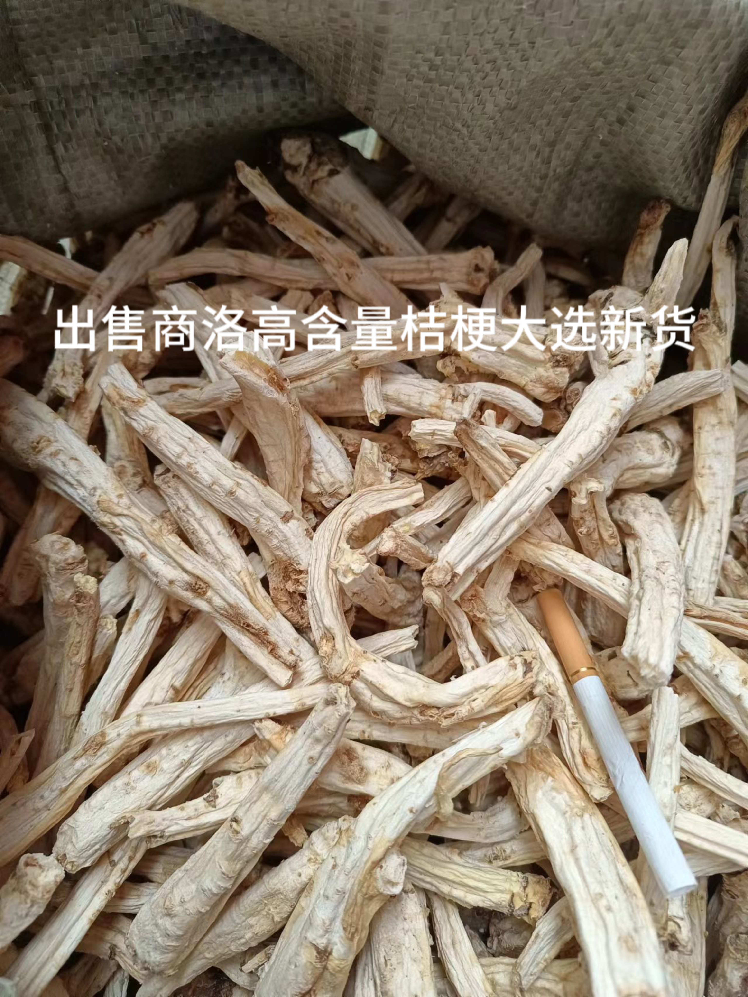 商洛高含量垂干大选桔梗，专业加工桔梗，一手货源