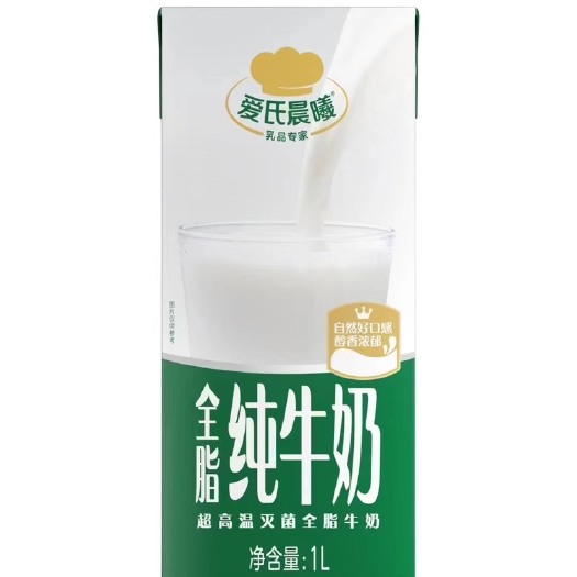 天津蒙牛 爱氏晨曦纯牛奶