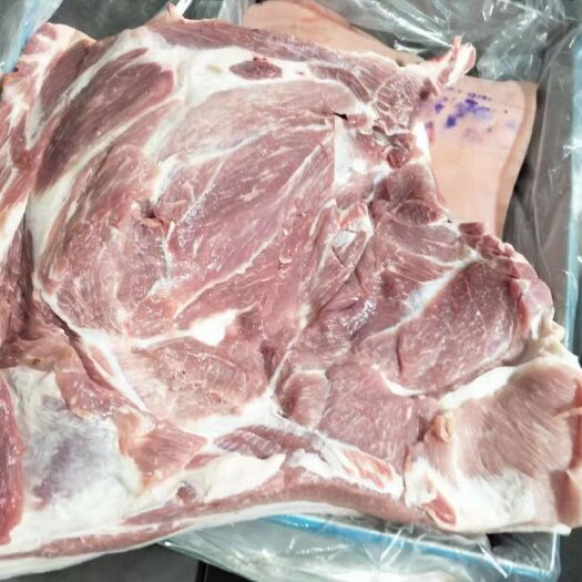 肥猪带皮前上肉，带皮后上肉，去皮前上肉，去皮后上肉