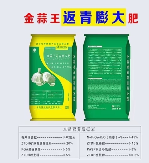 济宁金蒜王大蒜返青膨大肥，吸收利用率高，可滴灌，有机无机结合