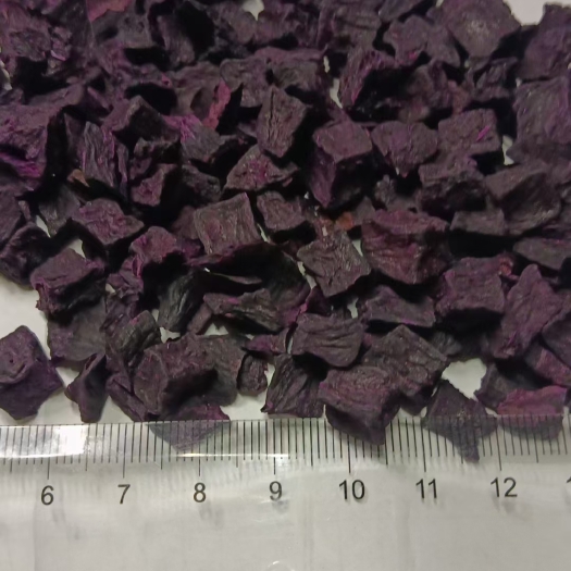 兴化市现货供应脱水烘干紫薯粒