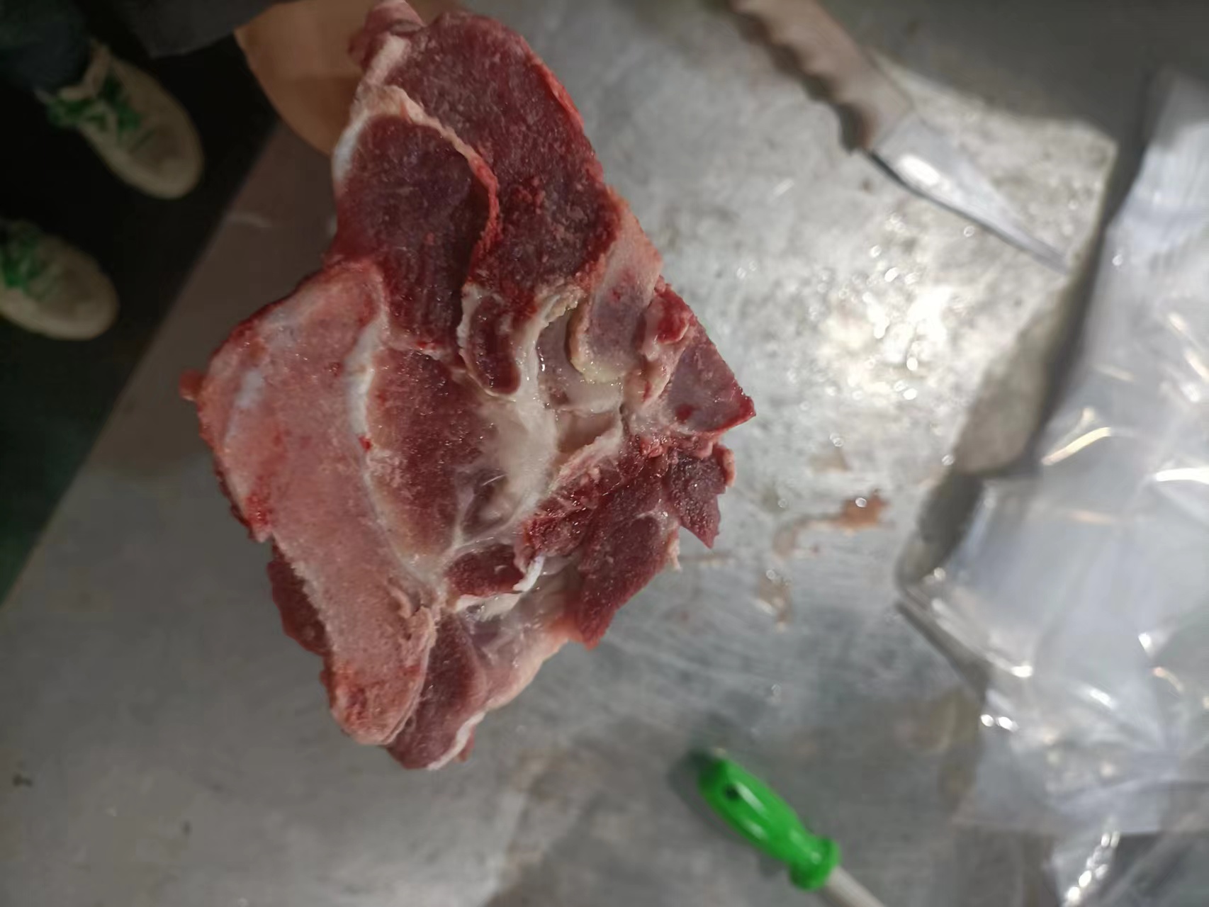 母猪多肉尾叉骨 骨头 猪肉 猪副产品猪排骨