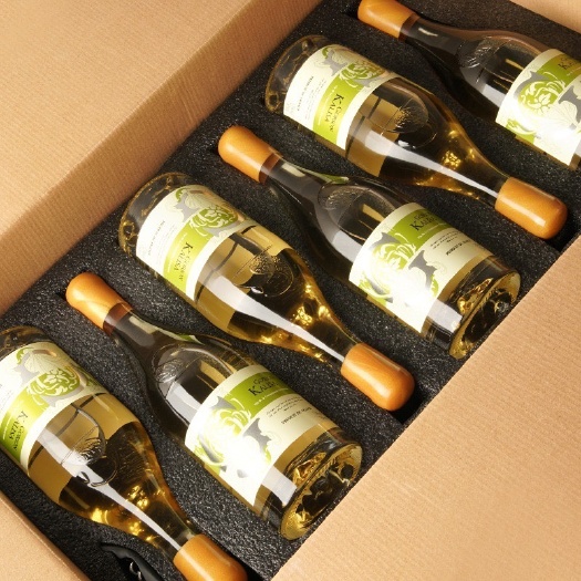 法国13度白葡萄酒霞多丽干白葡萄酒高档礼盒装750ml*6支